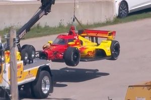 Un problema mecánico arruina las opciones de Palou en Milwaukee