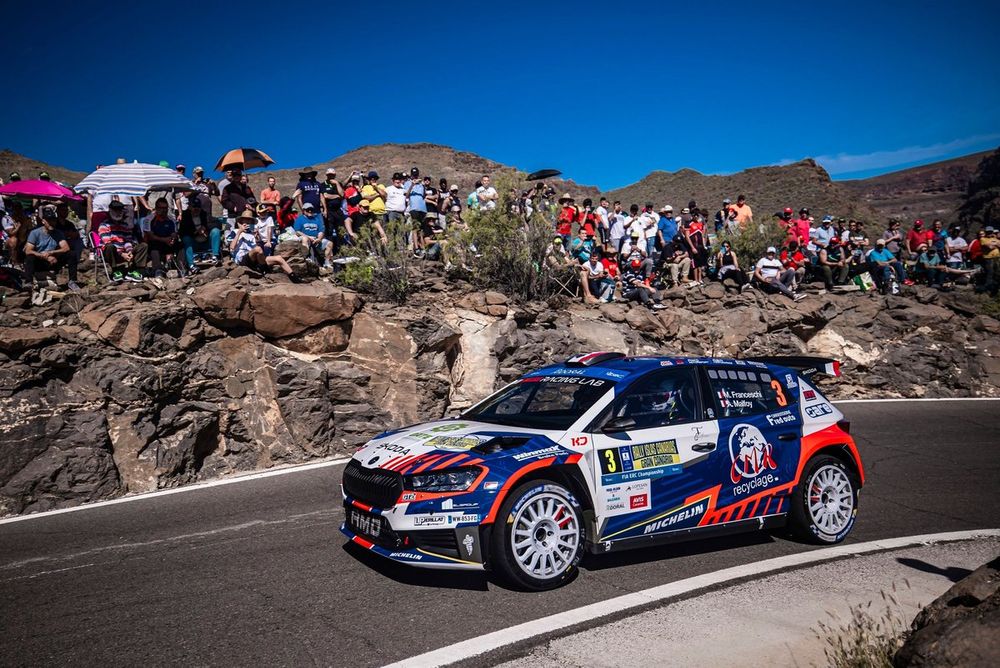 Mathieu Franceschi, Andy Malfoy, Skoda Fabia RS Rally2