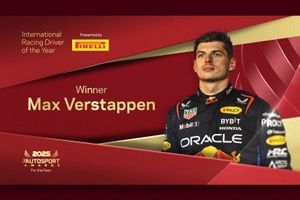 Verstappen, mejor piloto y ganador del Momento del a&ntilde;o en los Autosport Awards