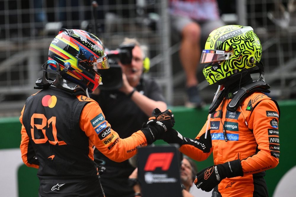 Lando Norris, McLaren, Oscar Piastri, McLaren
