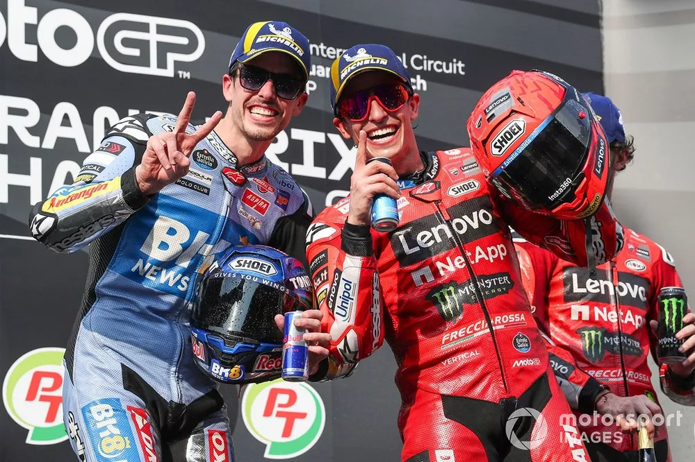 Marc Marquez, Ducati Team, Alex Marquez, Gresini Racing
