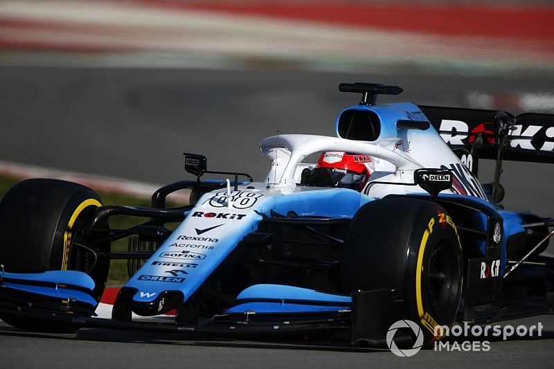 Fotogallery F1: la ritardataria Williams FW42 di Kubica e Russell nei test di Barcellona