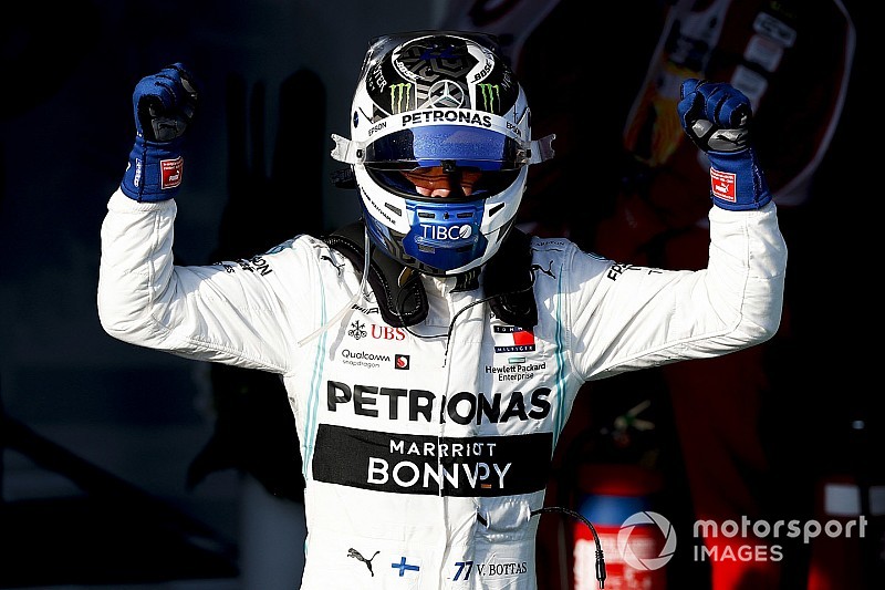 Bottas, la miglior gara di sempre: