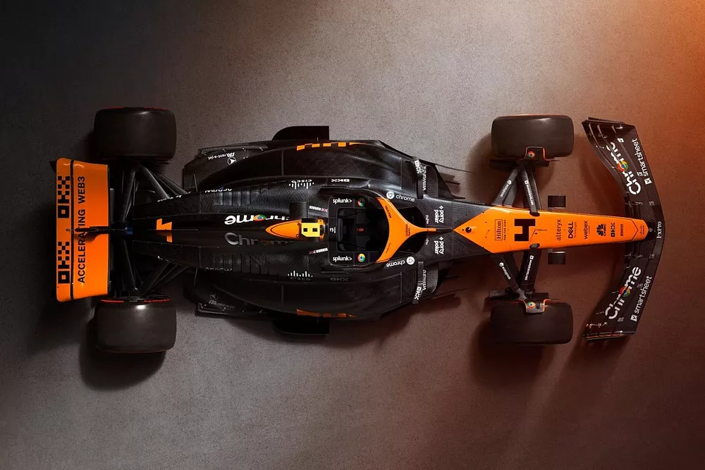 La livr&eacute;e sp&eacute;ciale de la McLaren MCL60 pour Singapour et Suzuka