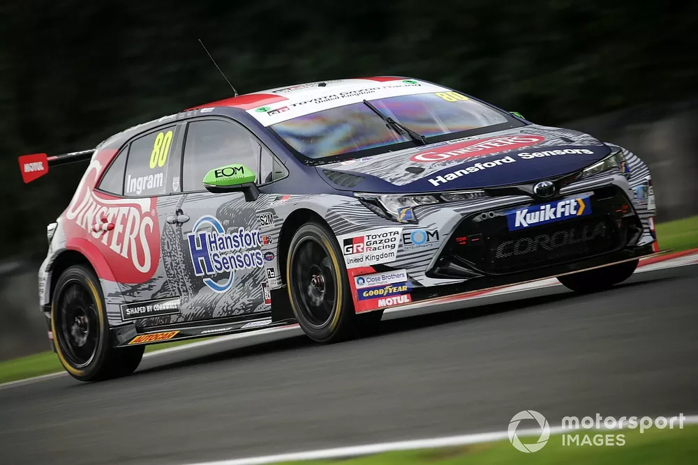 Tom Ingram, Toyota Gazoo Racing UK with Ginsters Toyota Corolla