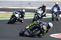 Rossi dolido por haber perdido el podio en Misano