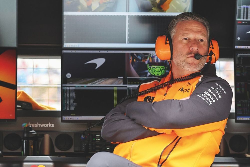 Zak Brown, diretor executivo da McLaren