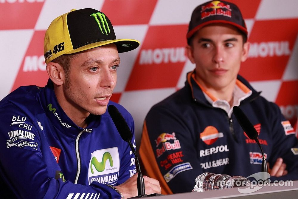 Valentino Rossi, Yamaha Factory Racing, Marc Marquez, Repsol Honda Team