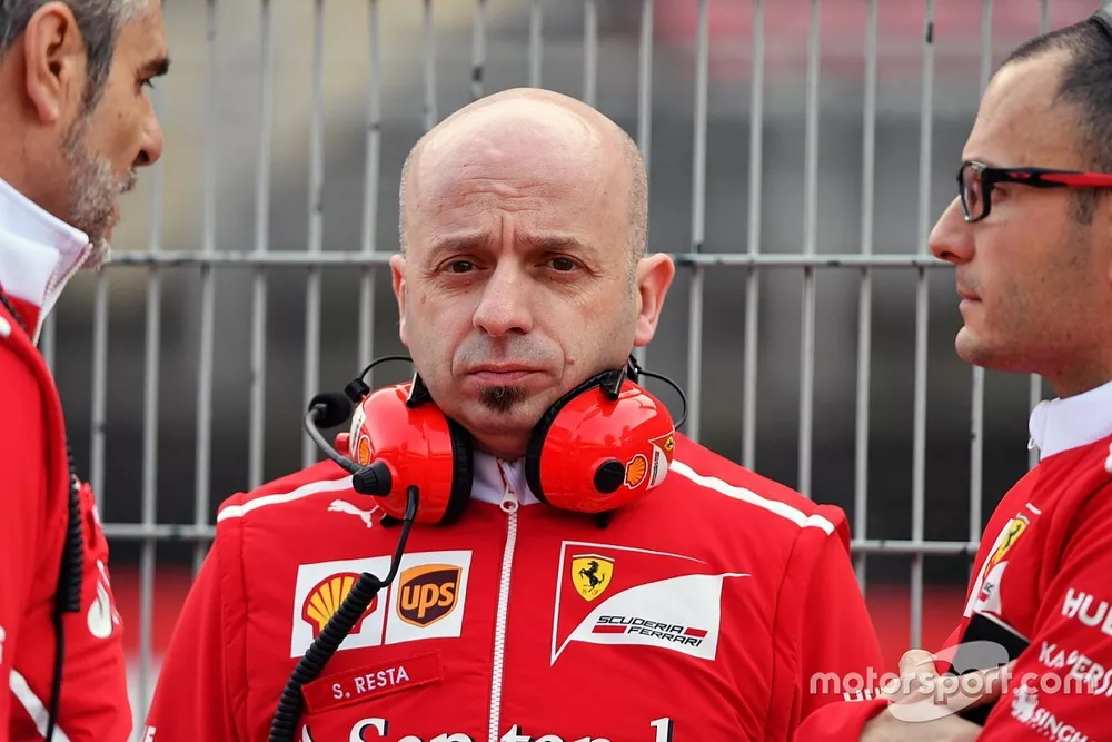 Simone Resta, dise&ntilde;ador jefe de Ferrari