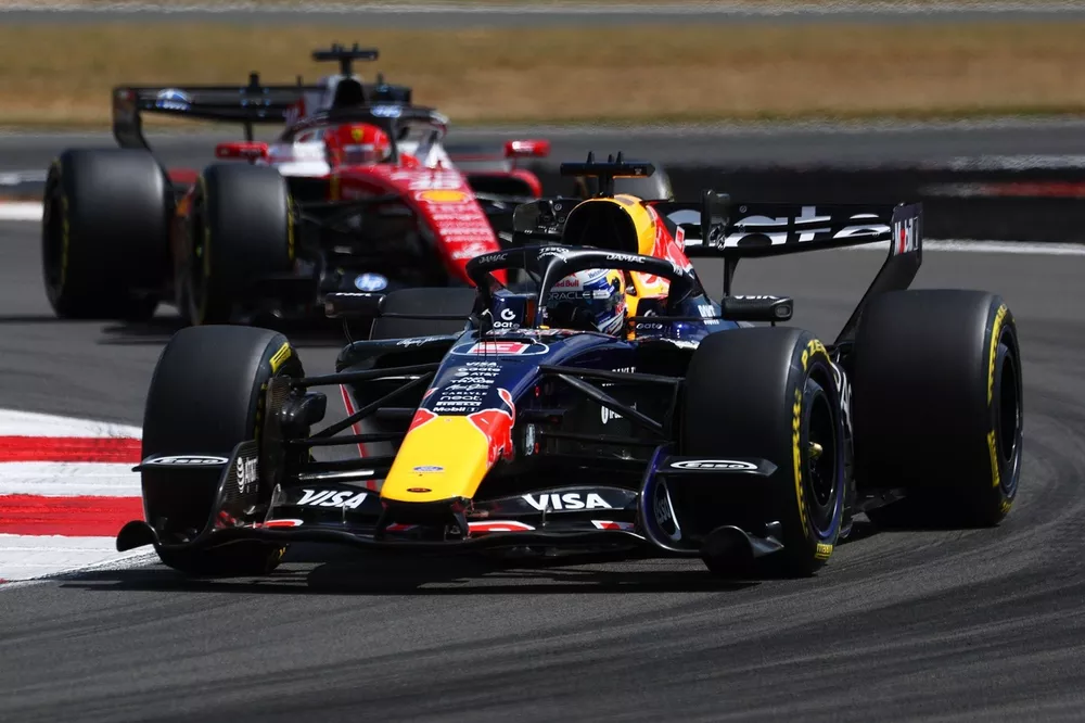 Charles Leclerc, Ferrari, Max Verstappen, Red Bull Racing