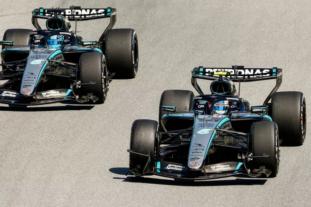 Andrea Kimi Antonelli, Mercedes, George Russell, Mercedes