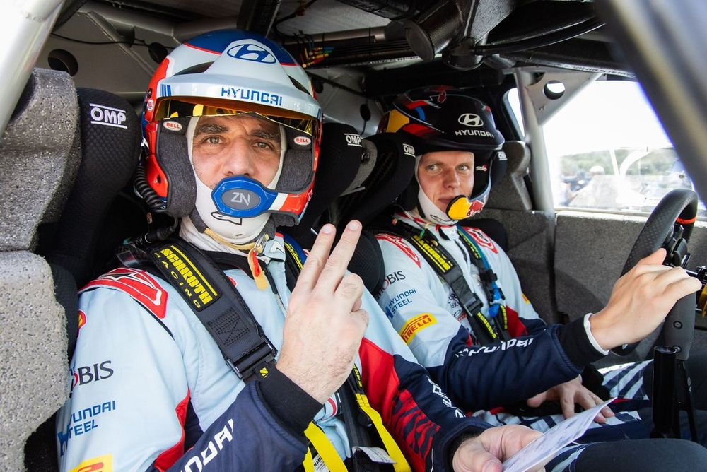 Cyril Abiteboul, Team principal Hyundai World Rally Team, Ott T&auml;nak, Hyundai World Rally Team