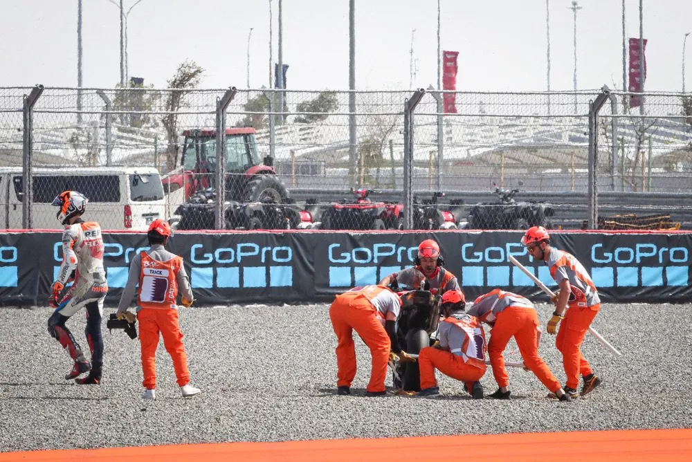 Ca&iacute;da de Luca Marini, Repsol Honda Team 