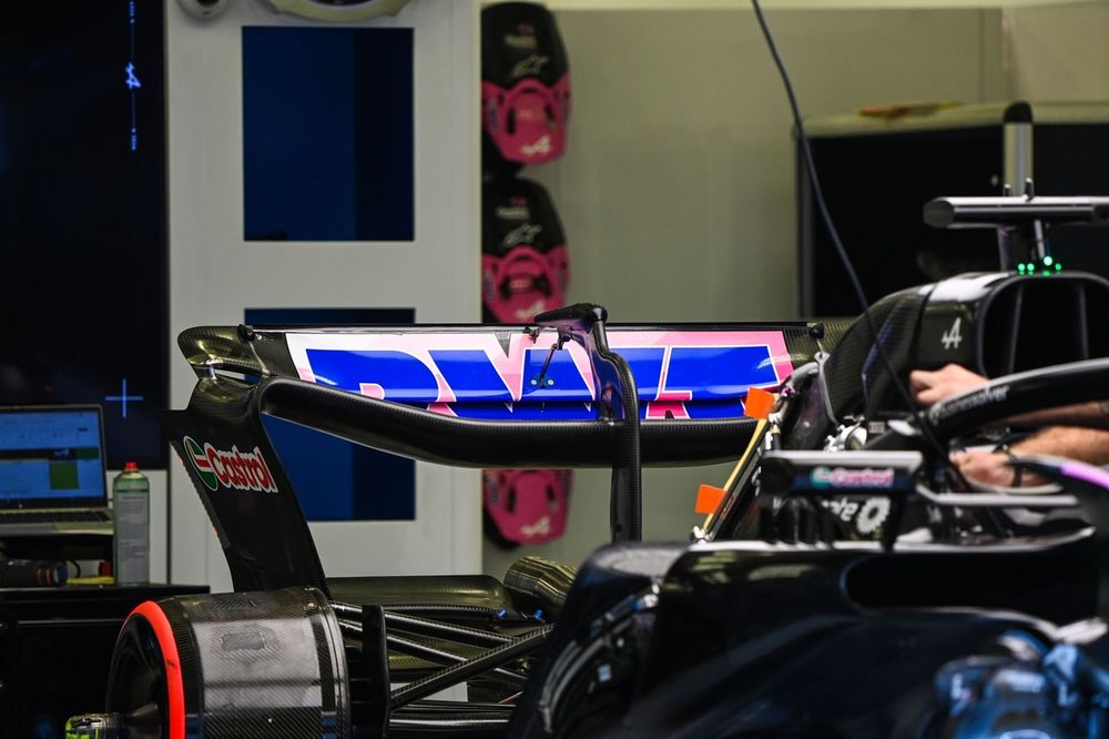 Alerón trasero del Alpine A524