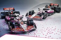 F1: Haas mostra pintura especial para o GP do Japão