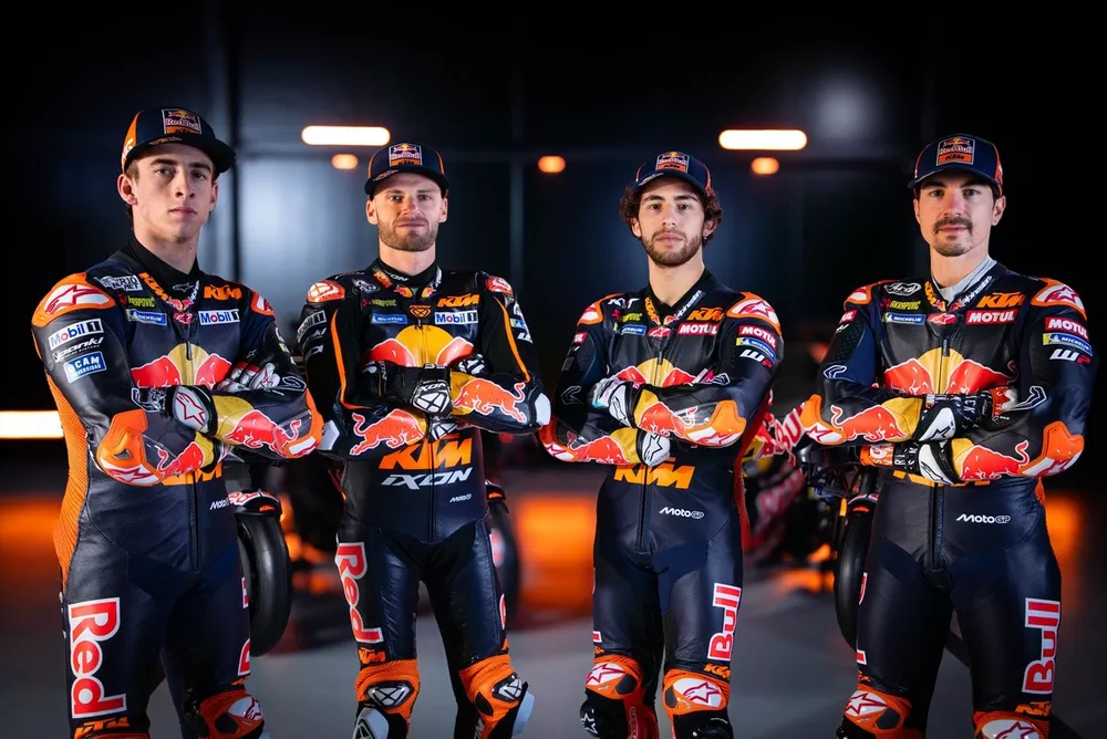 Pedro Acosta, Brad Binder, Red Bull KTM Factory Racing, Enea Bastianini, Maverick Vi&ntilde;ales, Red Bull KTM Tech3