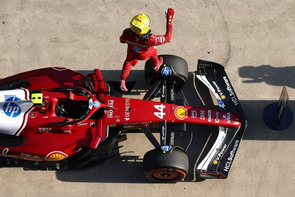 لويس هاميلتون، فيراري
