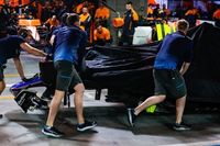 Fotos: as&iacute; qued&oacute; el Williams de Colapinto tras el accidente en Las Vegas