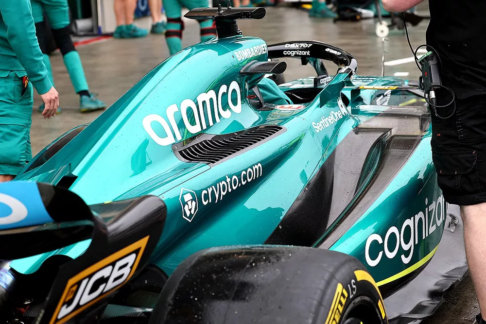 アストンマーチン、F1カナダGPで大型アップデート投入。サイド