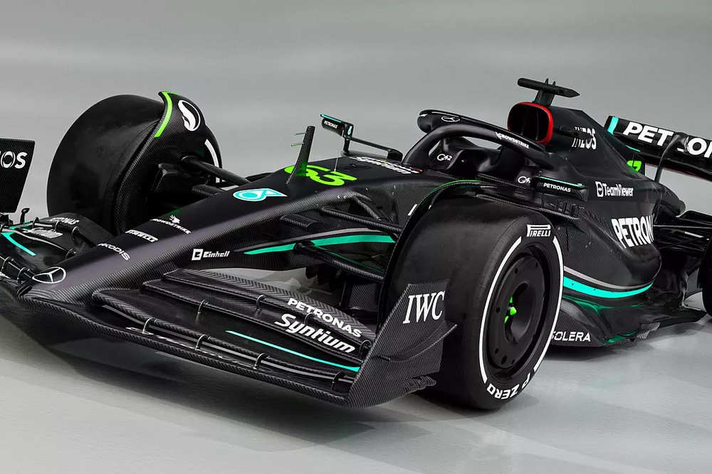 F1新車”雑感”解説2023「メルセデスW14」去年よりもちょっと大きな