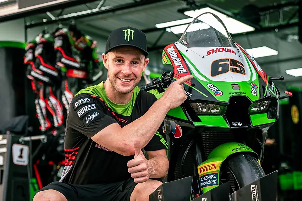 Jonathan Rea, Kawasaki Racing Team WorldSBK con su n&uacute;mero 65