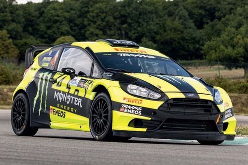 Atento, el Ford Fiesta de rallies de Valentino Rossi est&aacute; en venta
