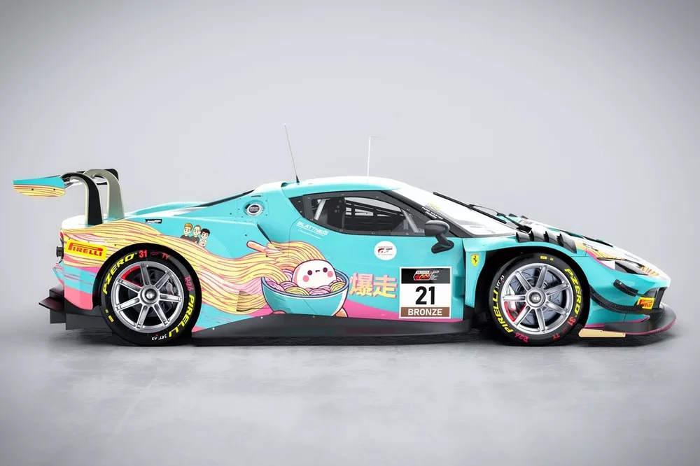#21 Harmony Racing, Ferrari 296 GT3