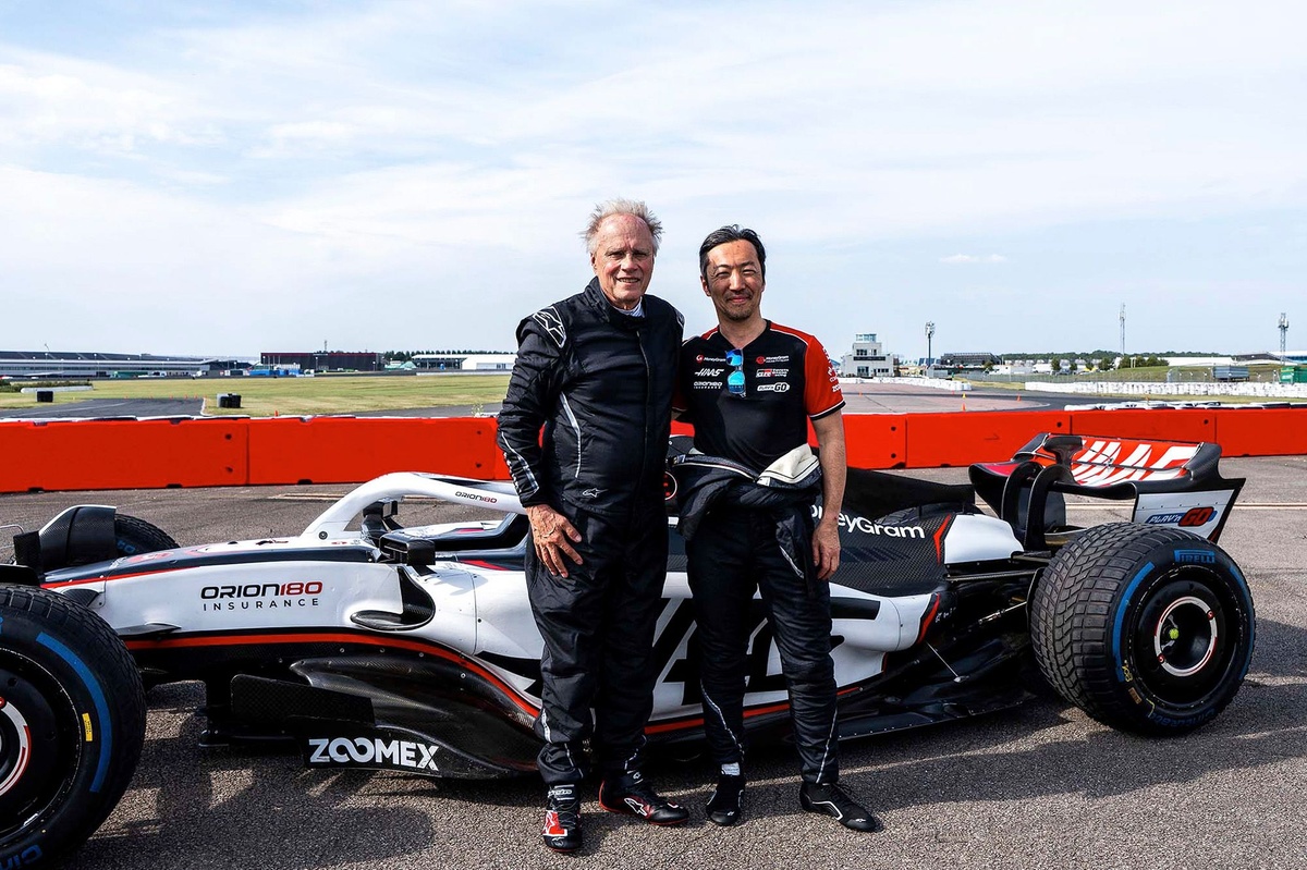 72歳ハースF1オーナー、2023年F1マシンでグッドウッド