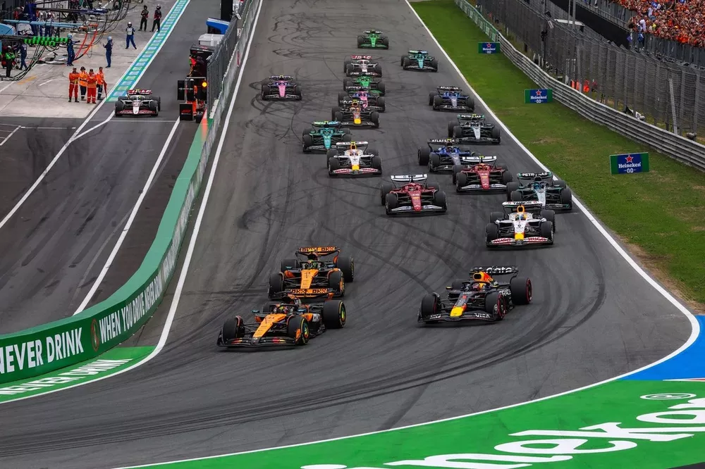 Start van de Dutch GP 2025