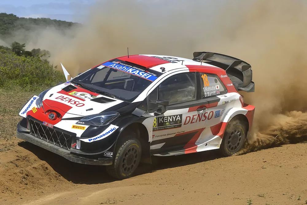 Takamoto Katsuta, Daniel Barritt, Toyota Gazoo Racing WRT Toyota Yaris WRC