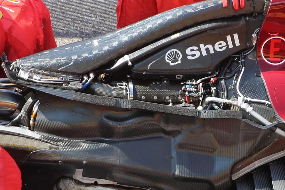 Ferrari SF1000 detail