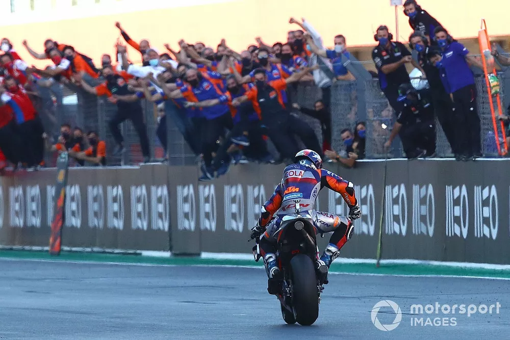 El ganador del GP de Portugal 2020, Miguel Oliveira, Red Bull KTM Tech 3