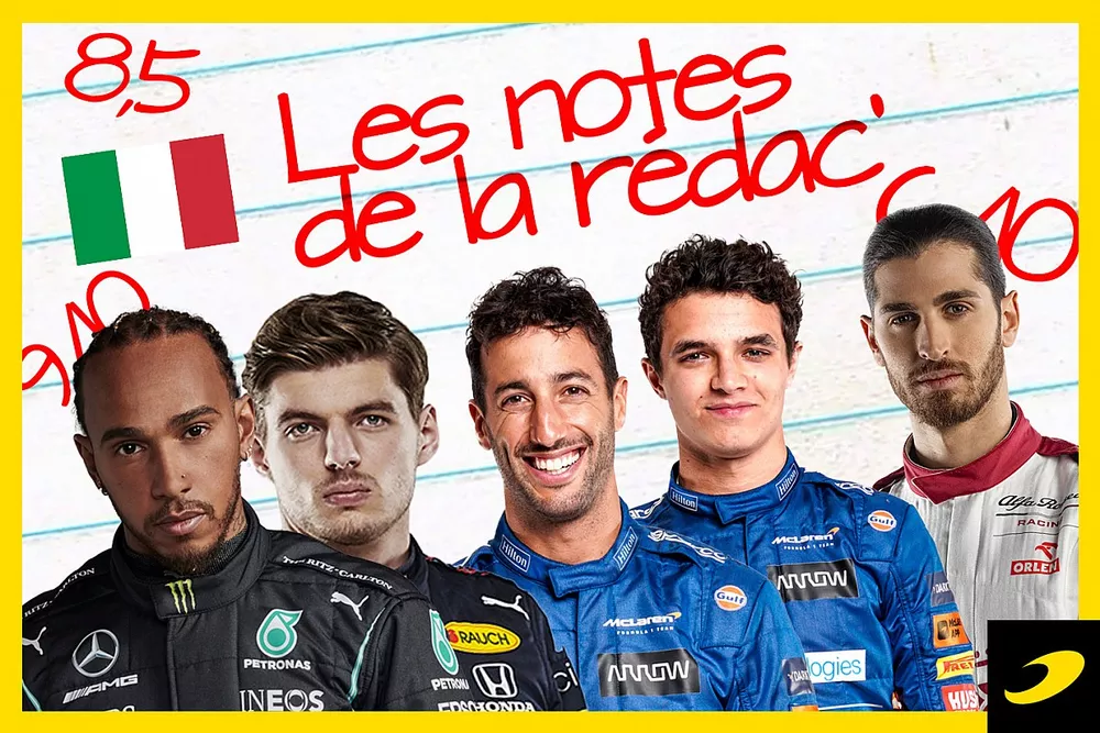 Les notes de la r&eacute;daction, Grand Prix d'Italie