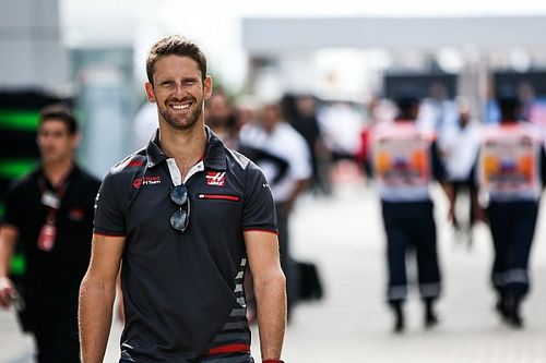 Haas: Grosjean, a riesgo de una carrera de suspensi&oacute;n