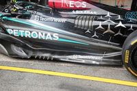 F1: Por que o novo assoalho da Mercedes n&atilde;o apareceu nos documentos oficiais da FIA