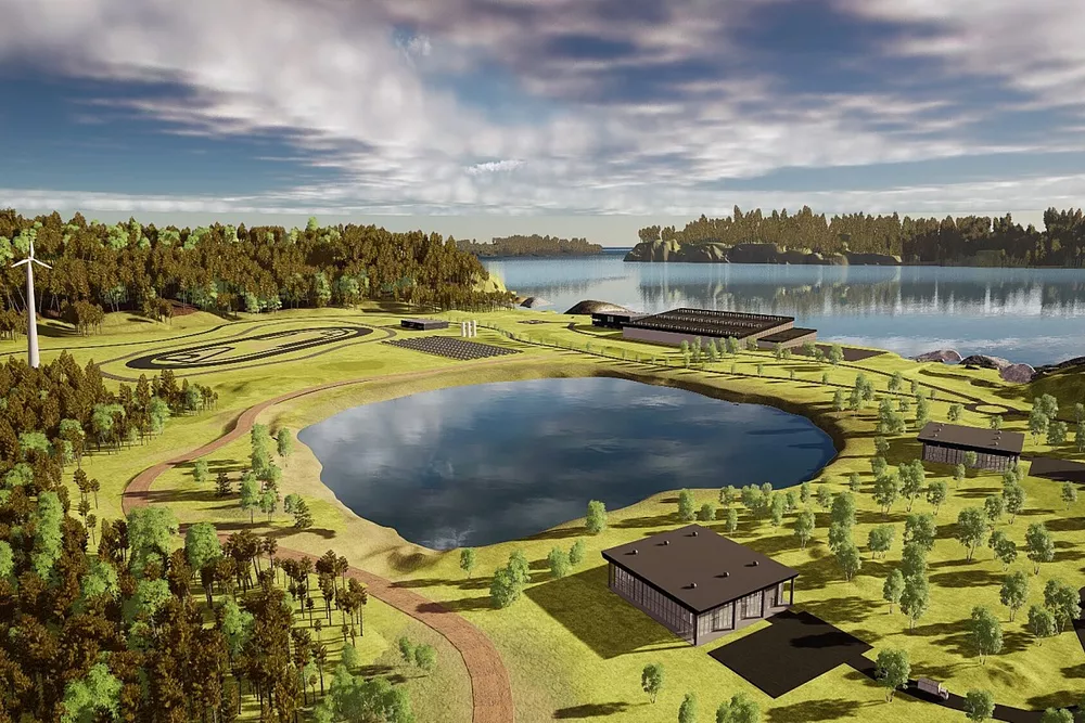 Toyota WRC development centre rendering