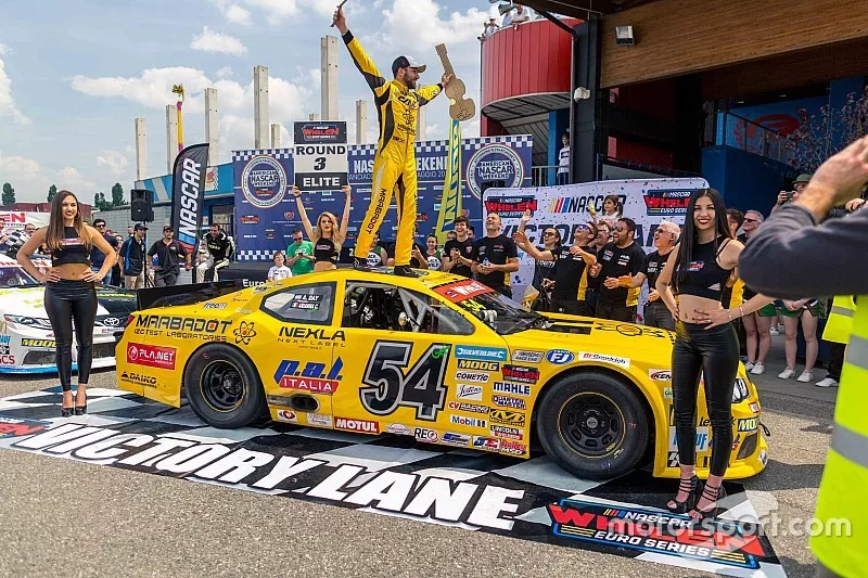 Race winner Alon Day, Caal Racing Chevrolet