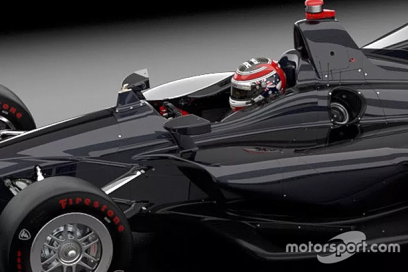 Rendu de la modification du cockpit d'IndyCar