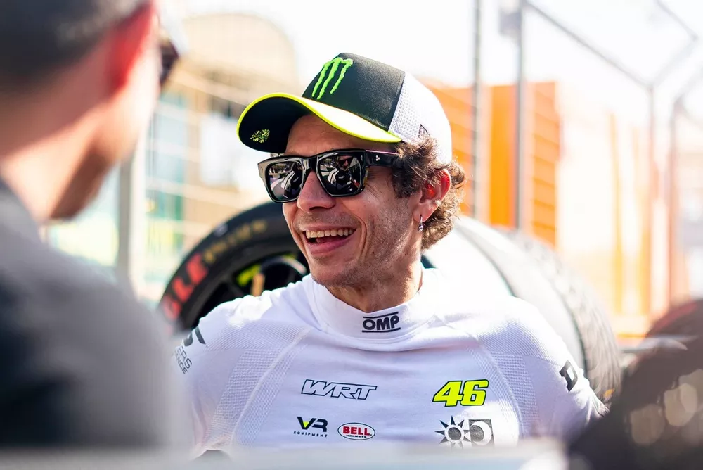 #46 Team WRT BMW M4 LMGT3: Valentino Rossi