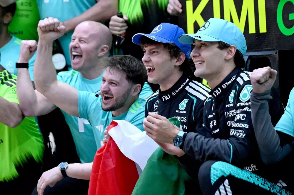 George Russell, Mercedes, Andrea Kimi Antonelli, Mercedes