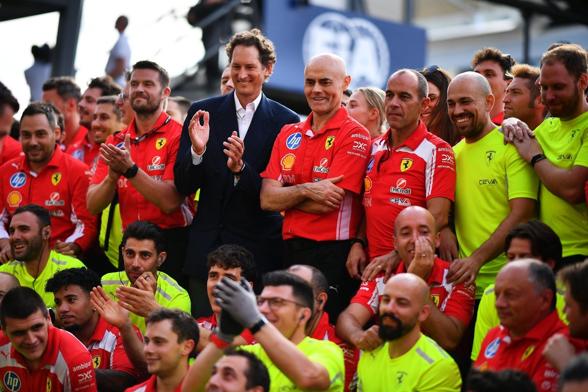 John Elkann releases statement after Ferrari F1 British GP milestone