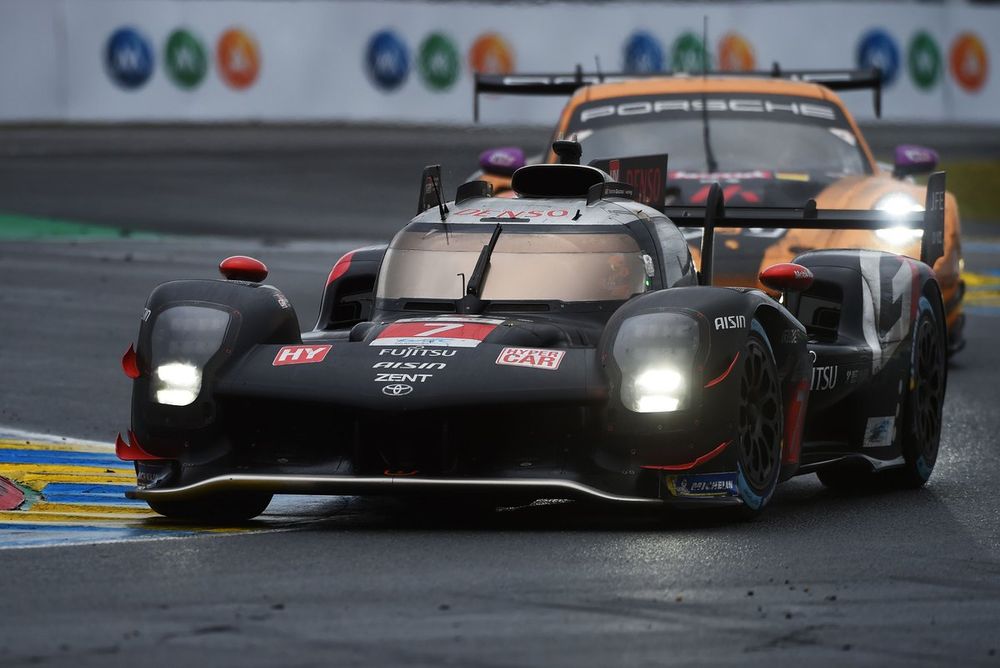 #7 Toyota Gazoo Racing Toyota GR010 - Hybrid: Jose Maria Lopez, Kamui Kobayashi, Nyck De Vries