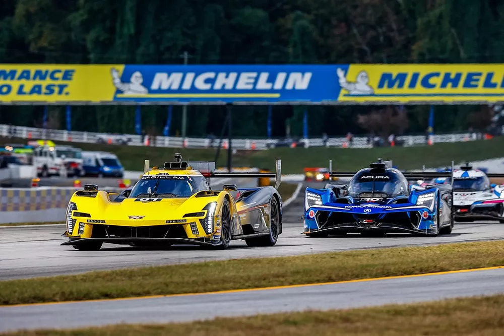 #01 Cadillac Chip Ganassi Racing Cadillac V-LMDh: Sebastien Bourdais, Renger van der Zande, Scott Dixon, #10 Wayne Taylor Racing Acura ARX-06: Ricky Taylor, Filipe Albuquerque, Louis Deletraz