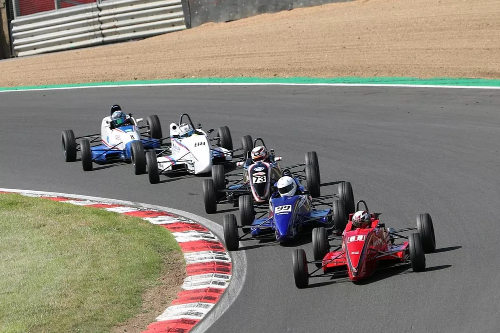 Track action, Formula Ford at Brands Hatch