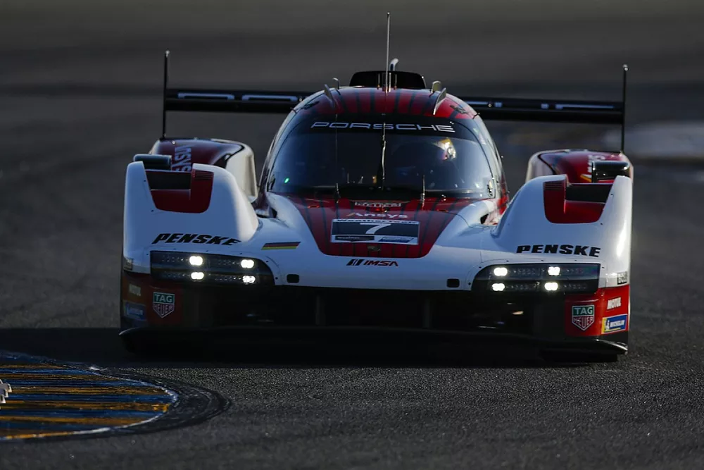 #7 Porsche Penske Motorsports Porsche 963: Matt Campbell, Felipe Nasr, Michael Christensen