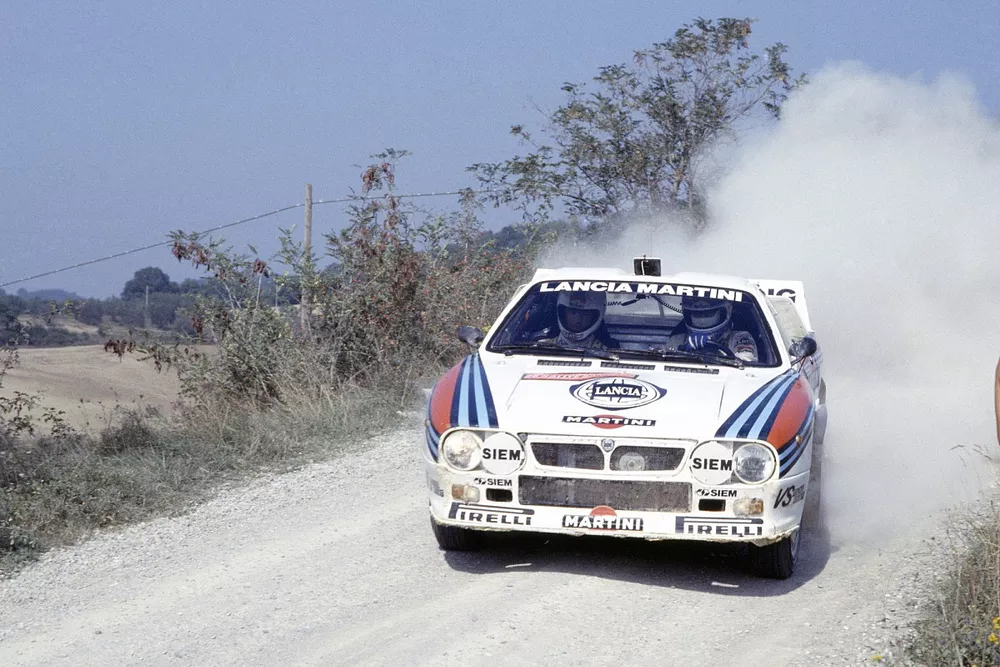 Markku Alen, Ilkka Kivimaki, Lancia Rally 037