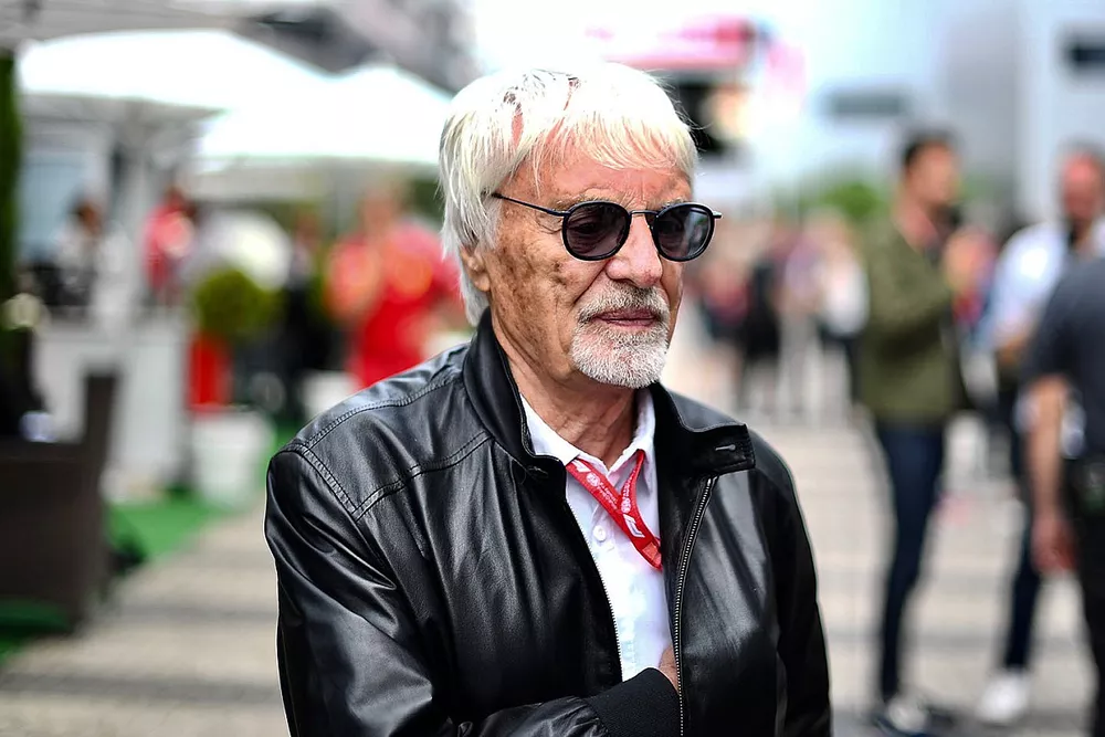 Bernie Ecclestone, presidente em&eacute;rito de la F&oacute;rmula 1