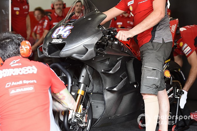 La Ducati affila le armi: ecco la nuova carena da alto carico provata da Dovizioso!