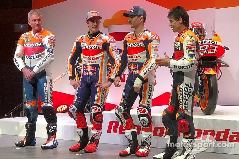 Mick Doohan, Marc M&aacute;rquez, Jorge Lorenzo, Alex Crivill&eacute;, Honda HRC