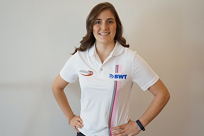 Calderón devient la première femme à courir en F2